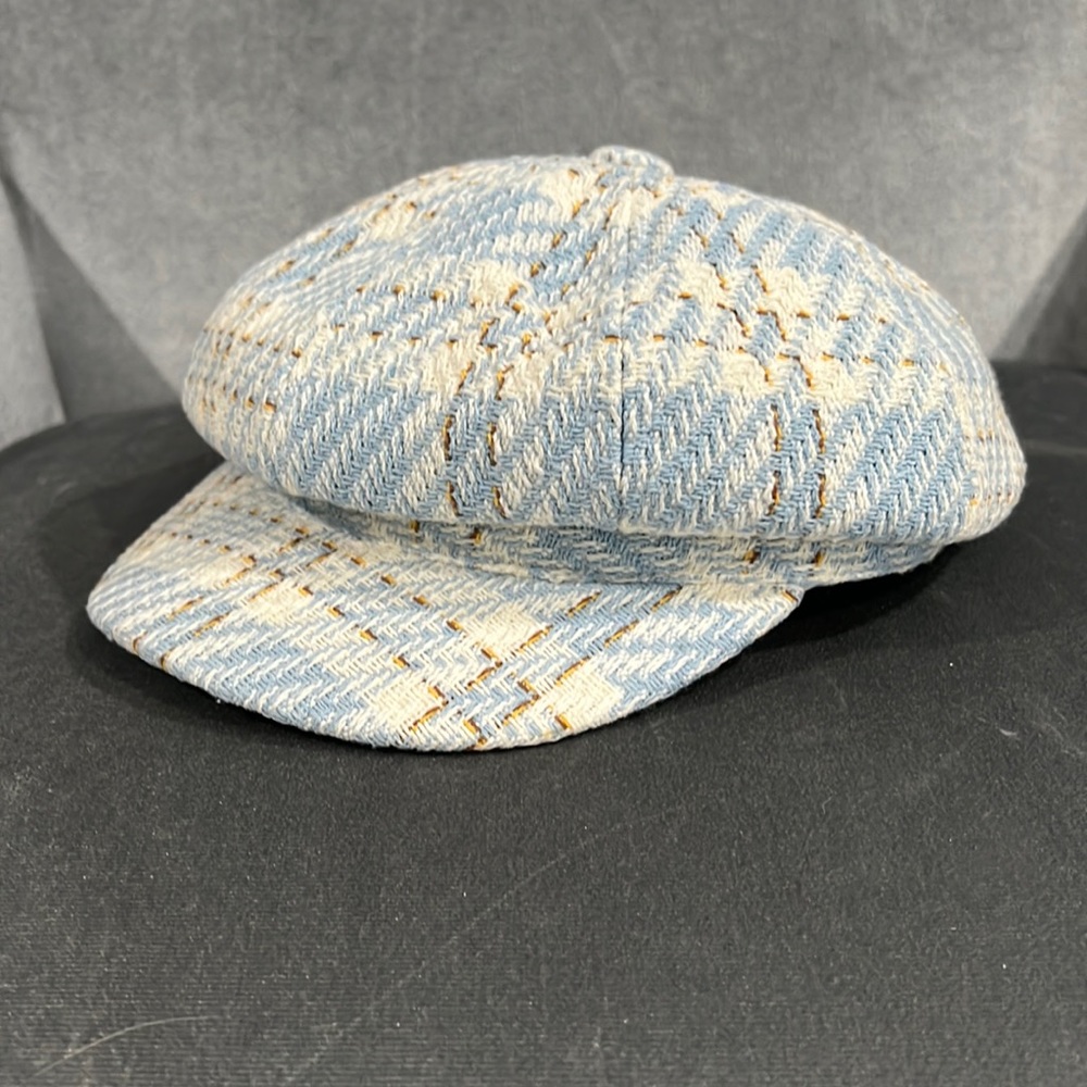 AKIRA Clueless Chic Plaid Baker Hat